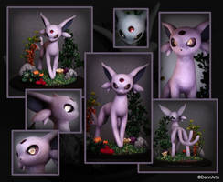 Espeon Diorama