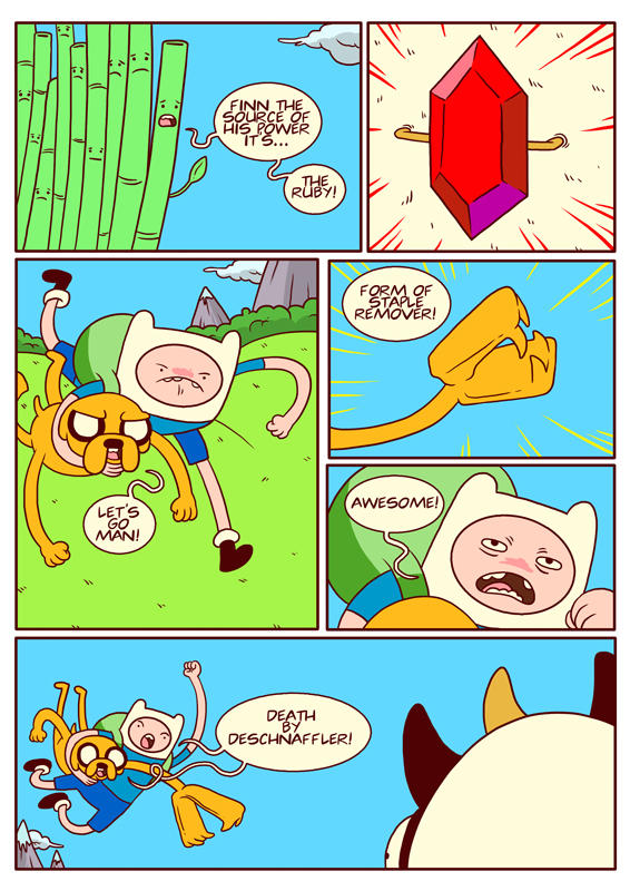 Adventure Time Ripoff 02 by AF16 on DeviantArt