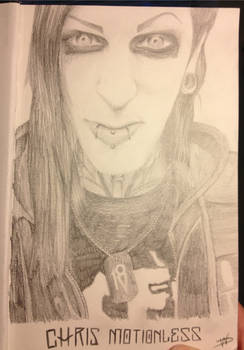 Chris Motionless Portrait