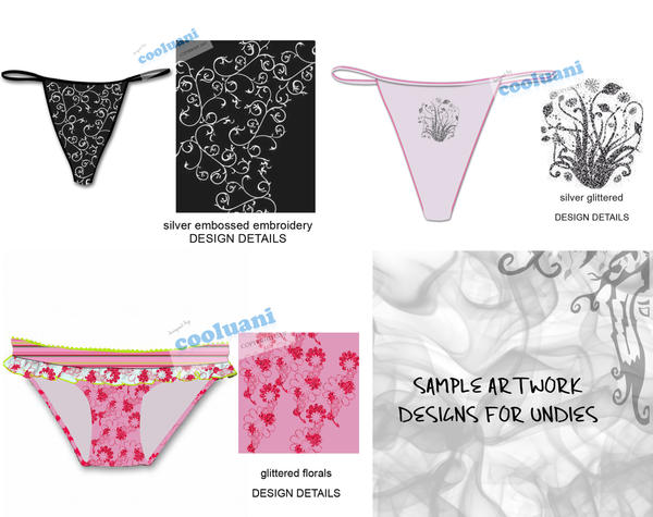 Sample Girl's Panties Design