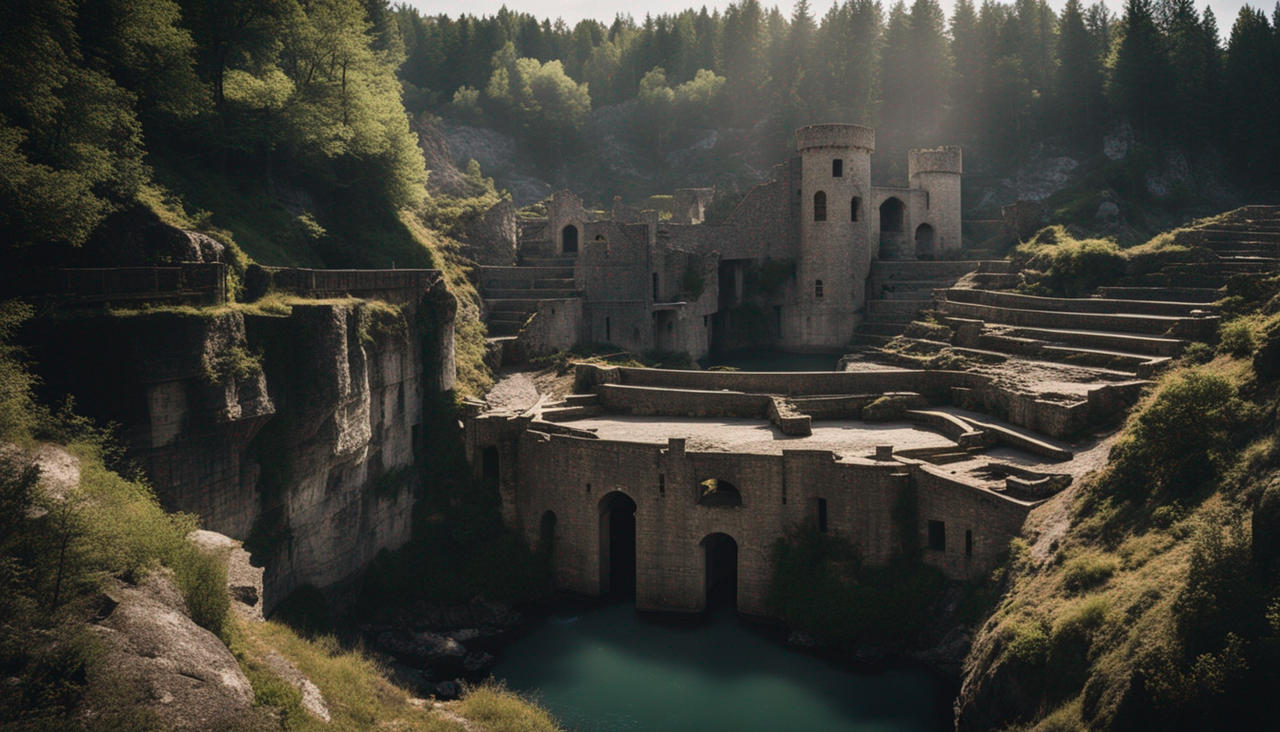 Abandoned Medieval Quarry By Fsbo On DeviantArt abandoned-medieval-quarry-by-fsbo-on-deviantart