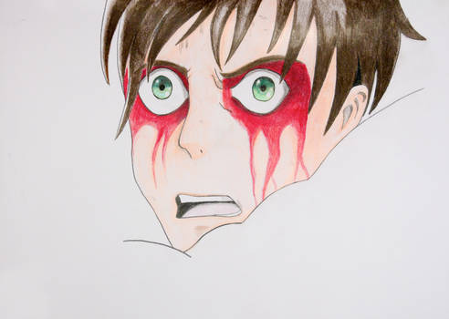 Eren gets eaten..