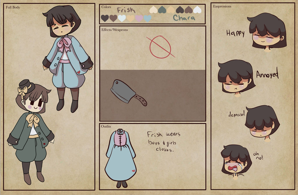 Frisk Reference Drawing Revolution Frisk Reference Sheet. by Alamort-Blatherskite on DeviantArt