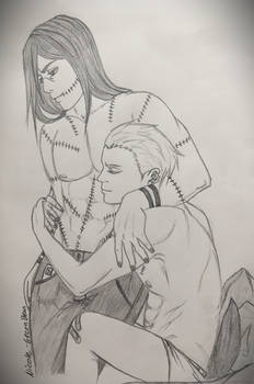 Kakuzu x Hidan (hug me)