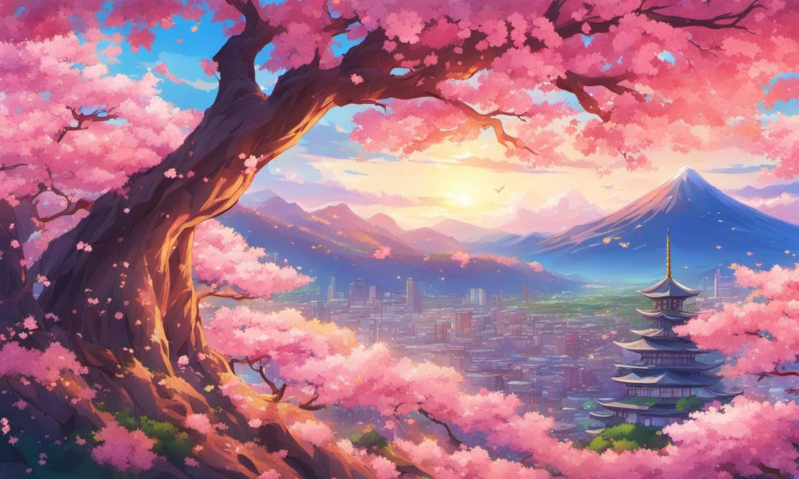 Sakura Tree Graphics Sakura Tree by Nicole-GreenBean on DeviantArt