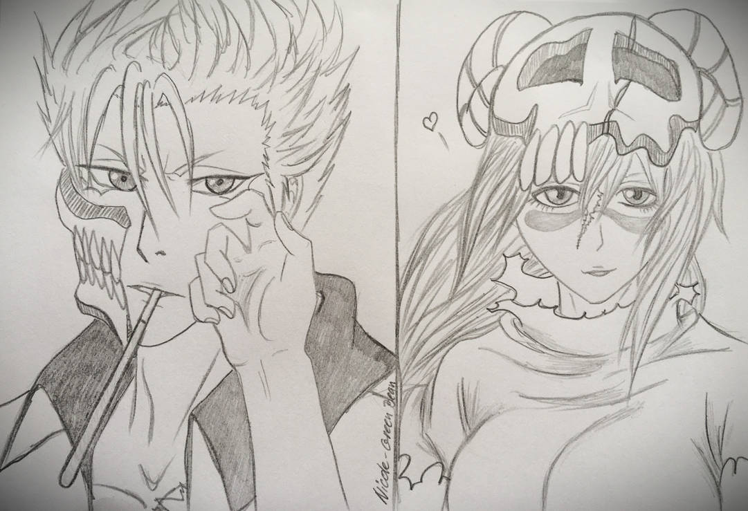 Grimmjow x Nell (kawaii neco)