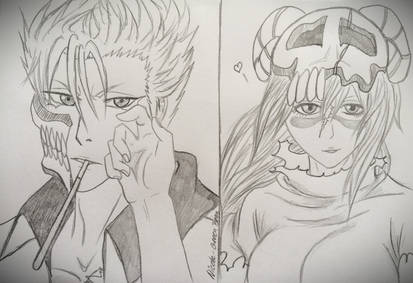 Grimmjow x Nell (kawaii neco)