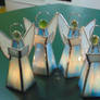 Angel tealight candle holders