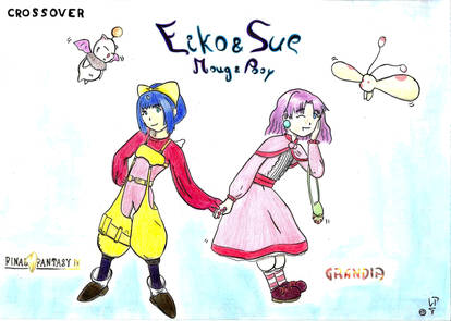 Crossover ff9 x grandia - Eiko n Sue