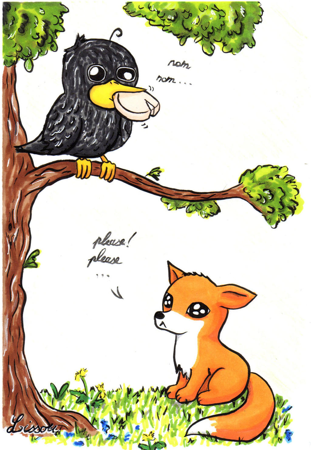 Dessin De Poésie Le Corbeau Et Le Renard Le Corbeau Et Le Renard Et Autres Fables Mobi Download | Ebook Reader 13