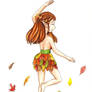 Dancing Autumn Fairy