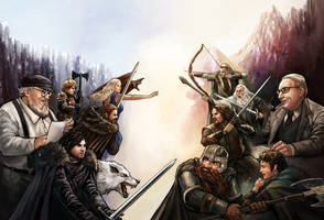 Duel Game of Thrones X Lord of The Rings