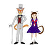 Ani-MAY Cats: Baron Humbert Von Gikkingen and Haru