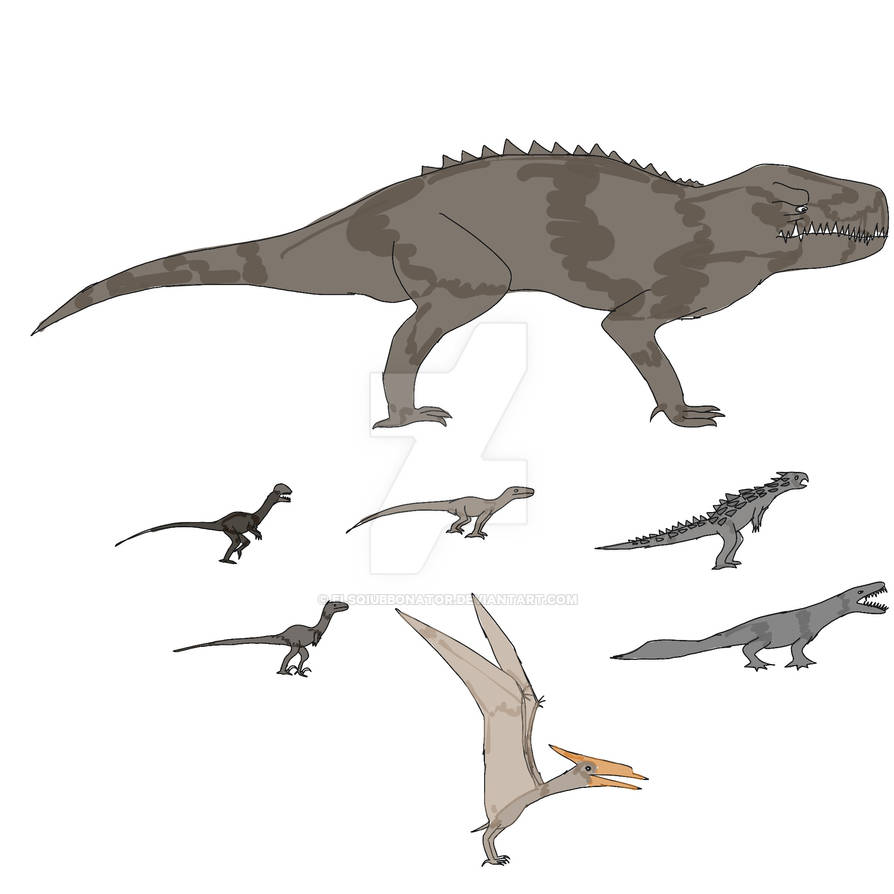 Creatures from 65 by ElSqiubbonator on DeviantArt