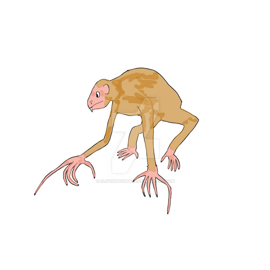 Speculative Apes of April: Insect by ElSqiubbonator on DeviantArt