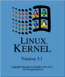 Linux Kernel 3.1 logo v1