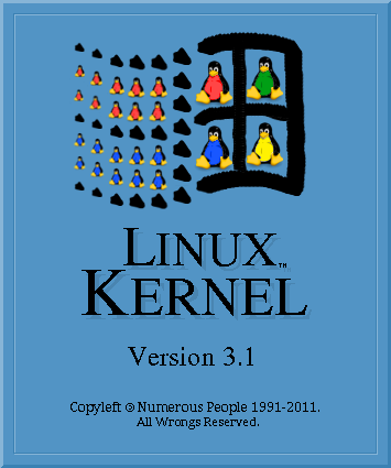 Linux Kernel 3.1 logo v1 by Xyie on DeviantArt