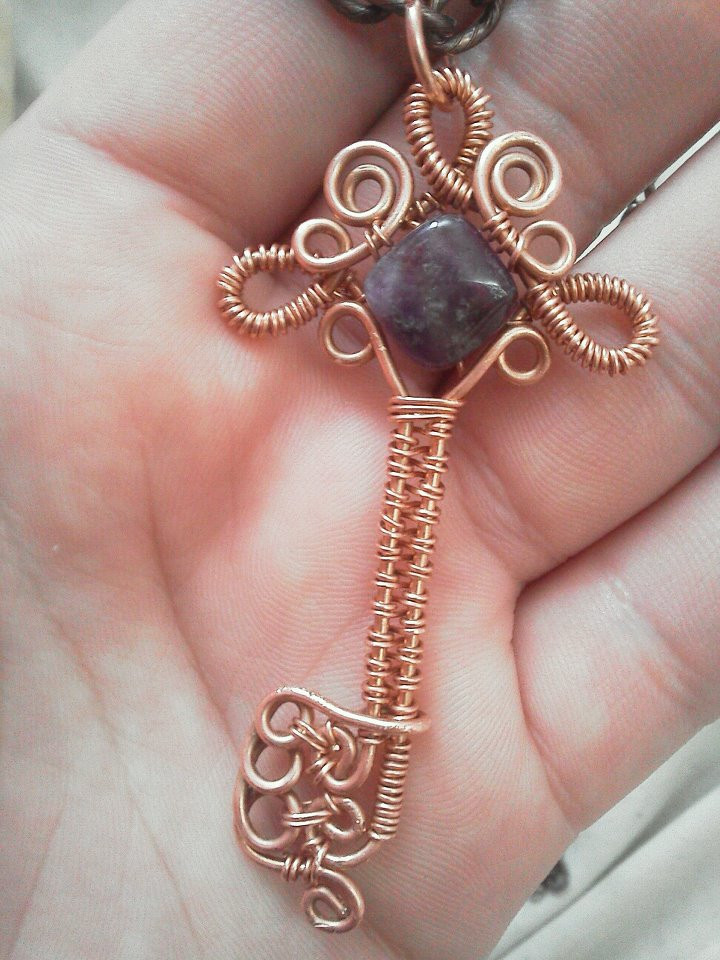 amethyst key