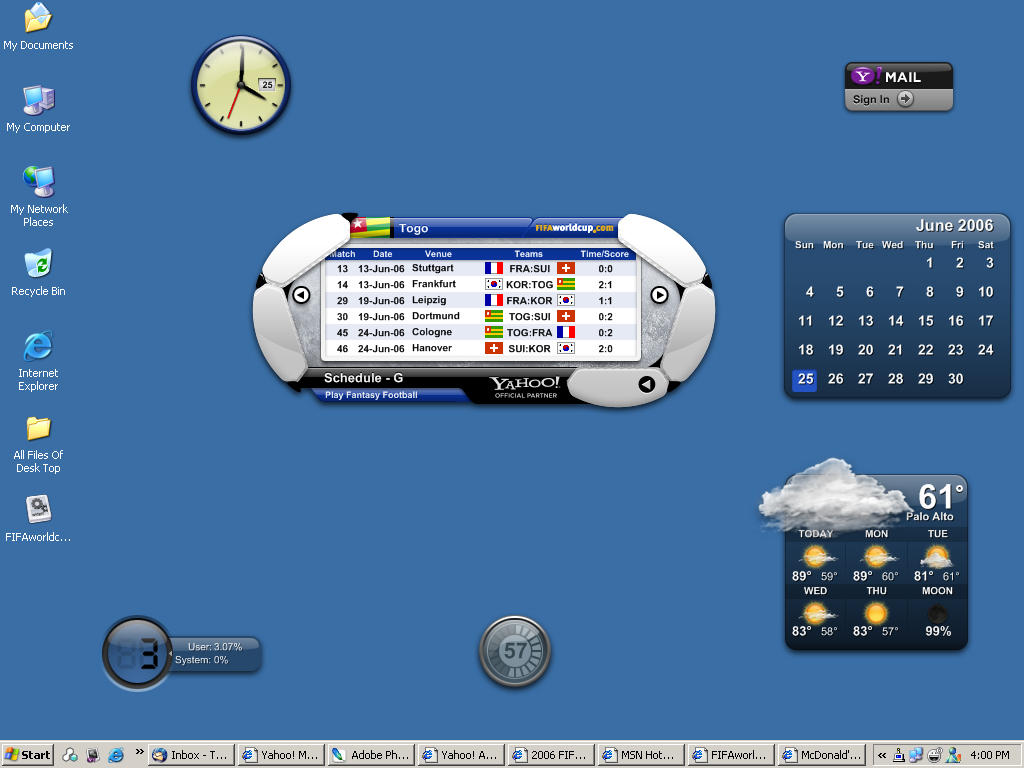 World Cup 2006 Desk Top