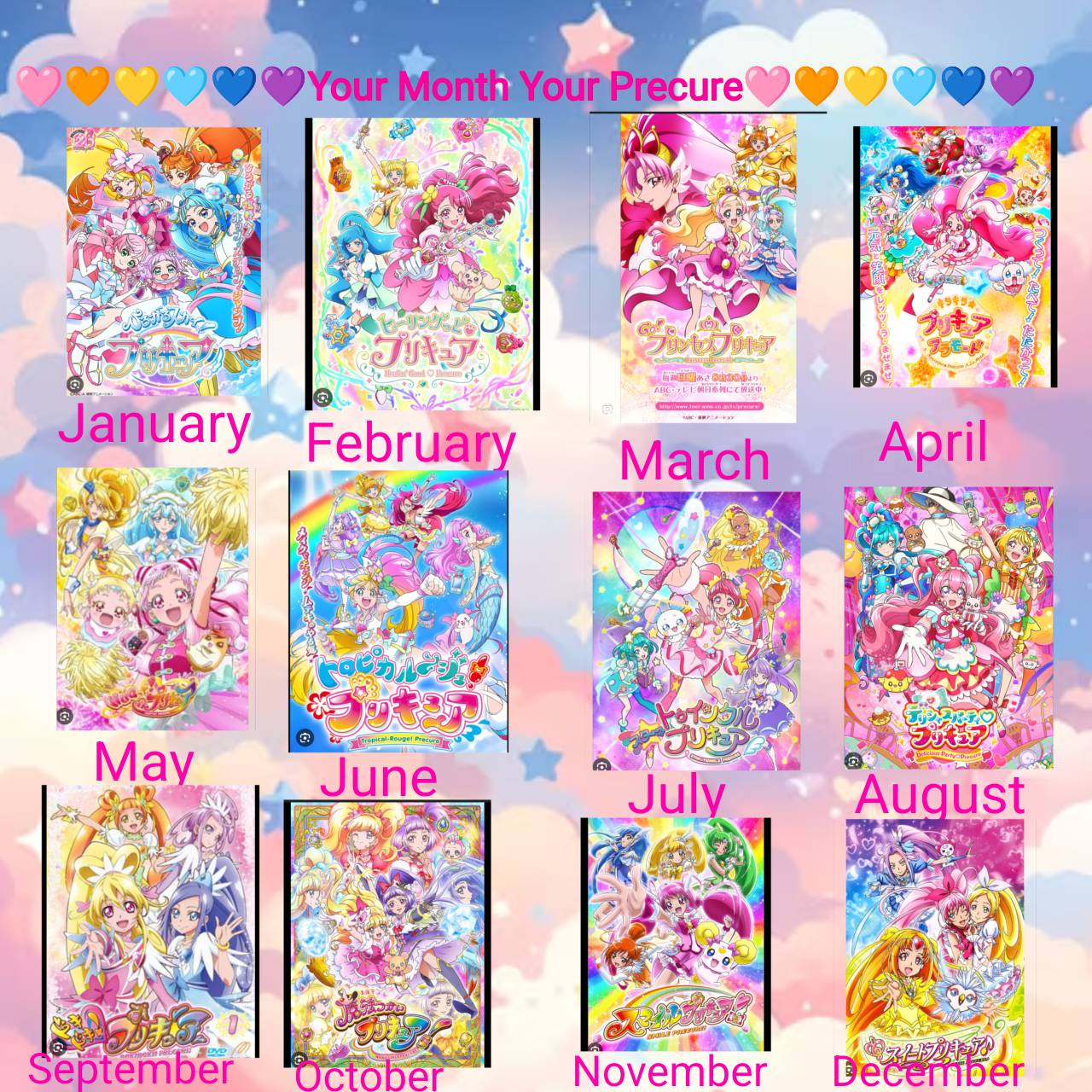 Delicious Party Precure 2023 Calendar (MAY-JUN) by FFPreCureSpain on  DeviantArt