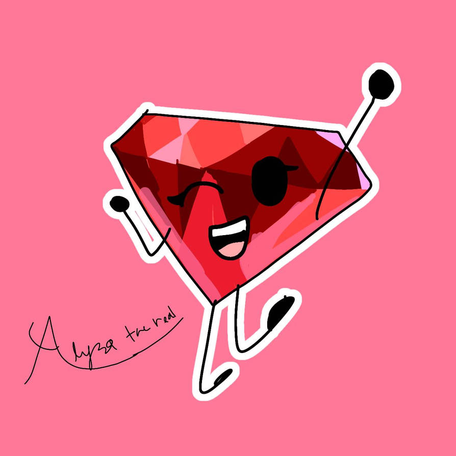 Ruby (My Favorite BFDI Character) by AlyzaVidal2010 on DeviantArt