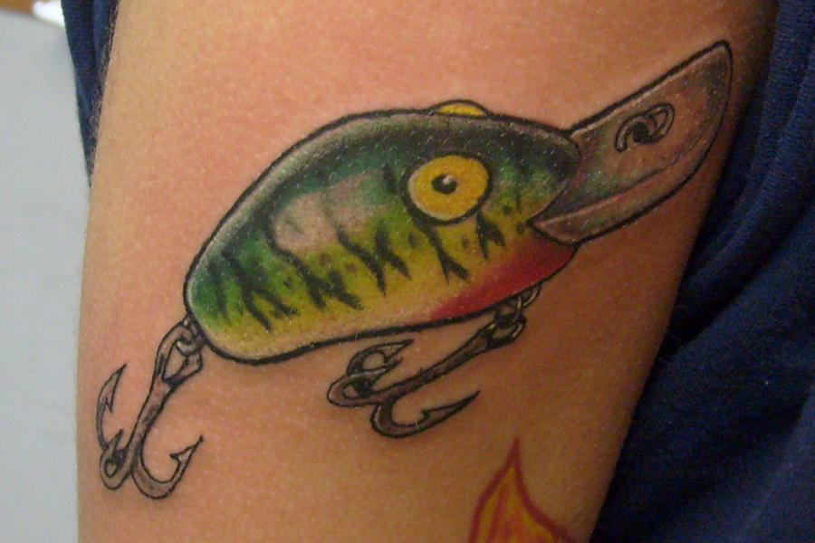 Fishing Lure Tattoo by mubbamubba on DeviantArt