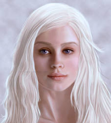 Emilia Clarke as Daenerys Targaryen