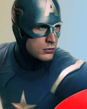 Chris Evans as Captain America