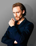 Tom Hiddleston Blue by MarinaSchiffer