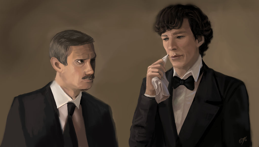 BBC Sherlock and John - Does your rub off too