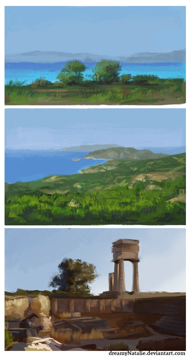 Landscape sketches