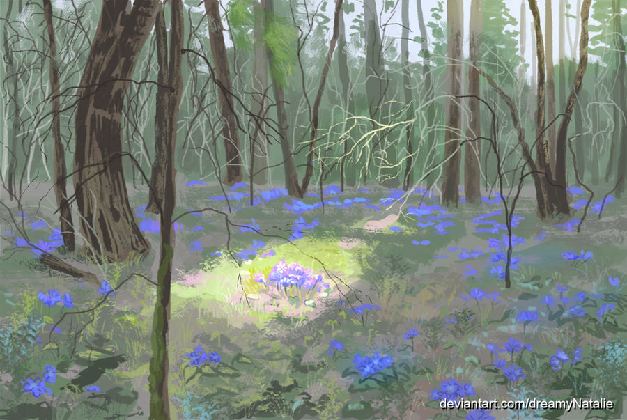 Early spring flowers by DreamyNatalie on DeviantArt