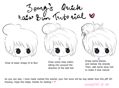 Hair Bun Tutorial