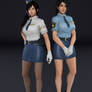 Kokoro and Momiji: Police