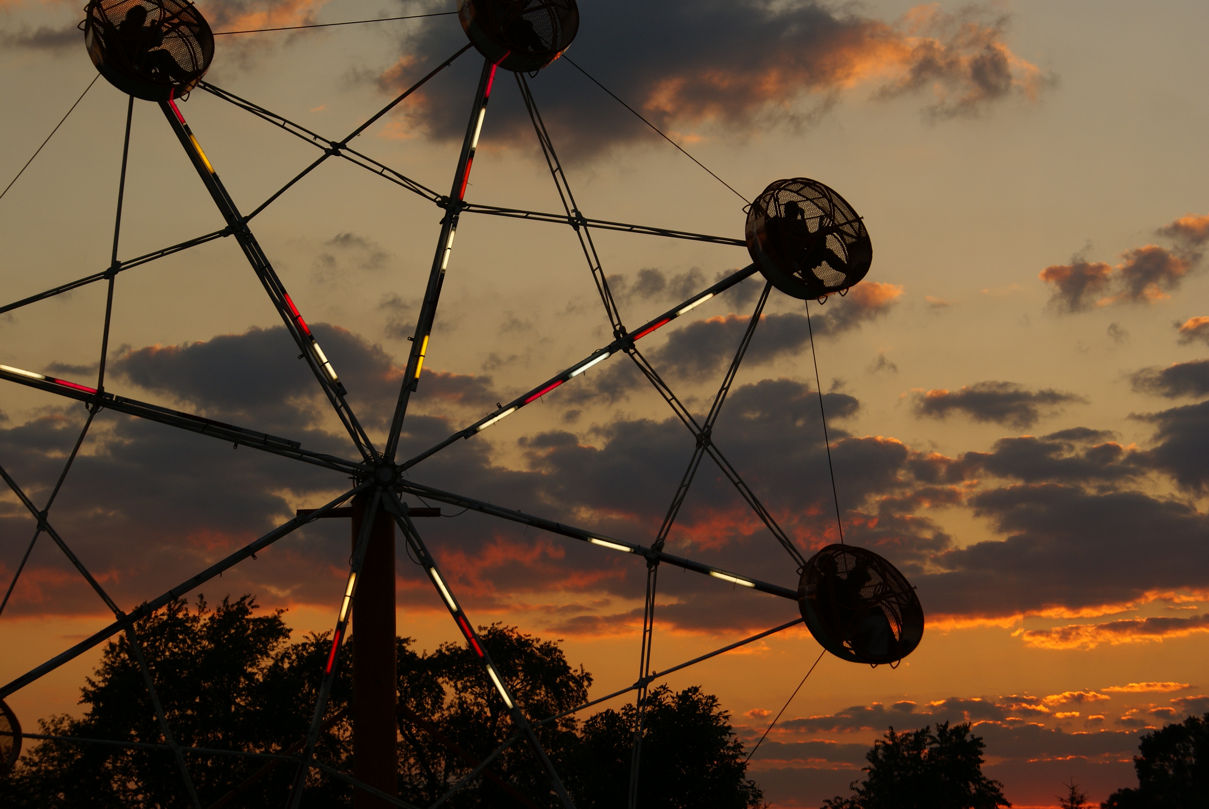 Summer Fair at Dusk