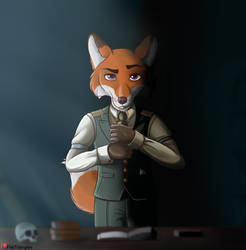 The guardian fox of the stories