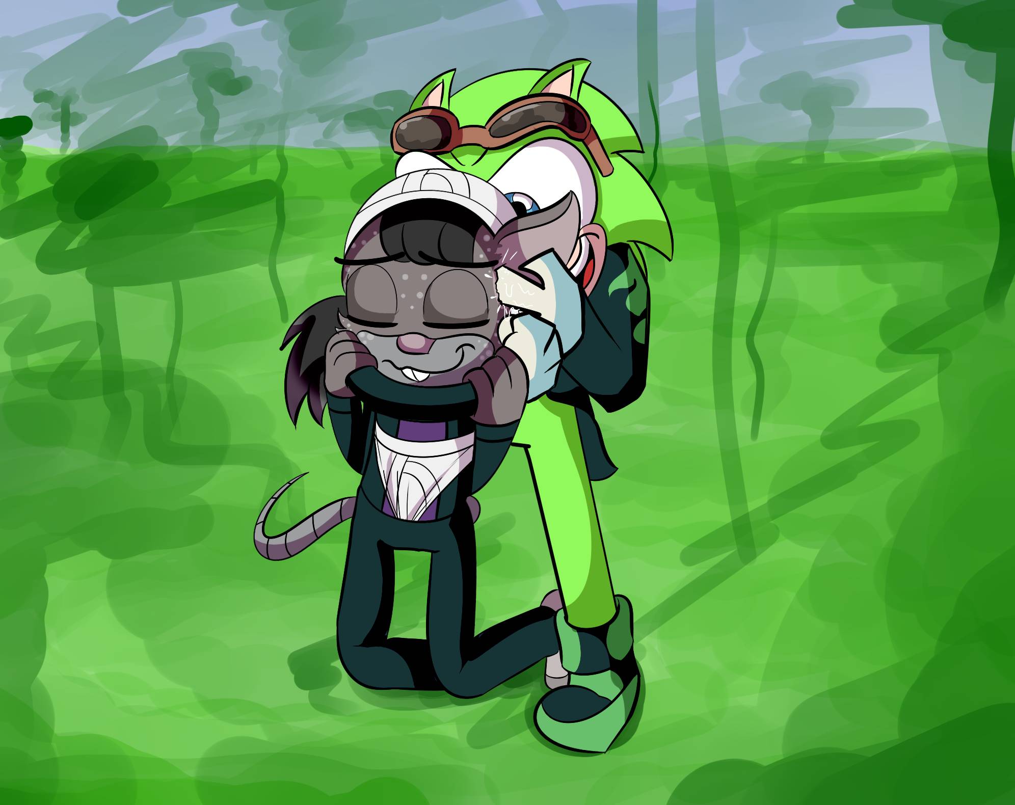 Simp Rouge Art Royal Simp by CorruptedWeirdness on DeviantArt