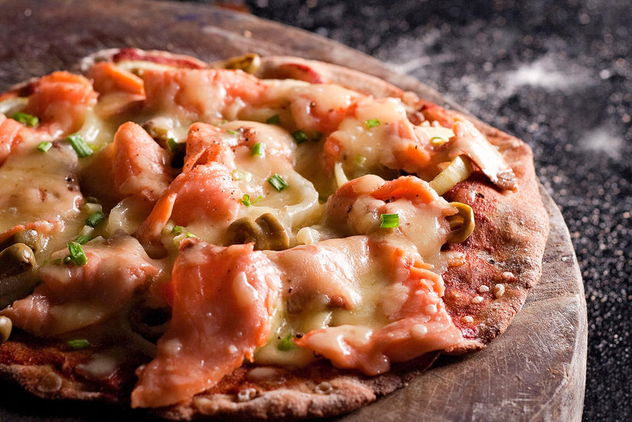 Smoked Salmon Pizza