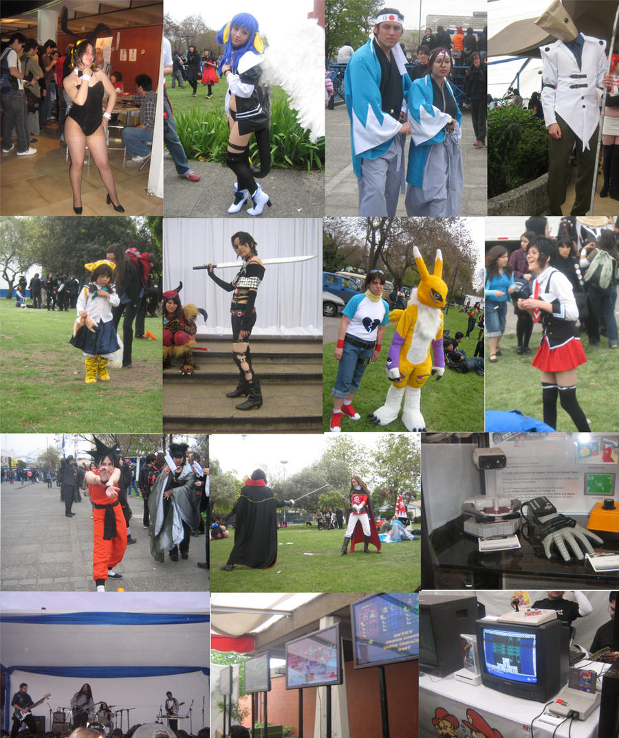 anime expo collage