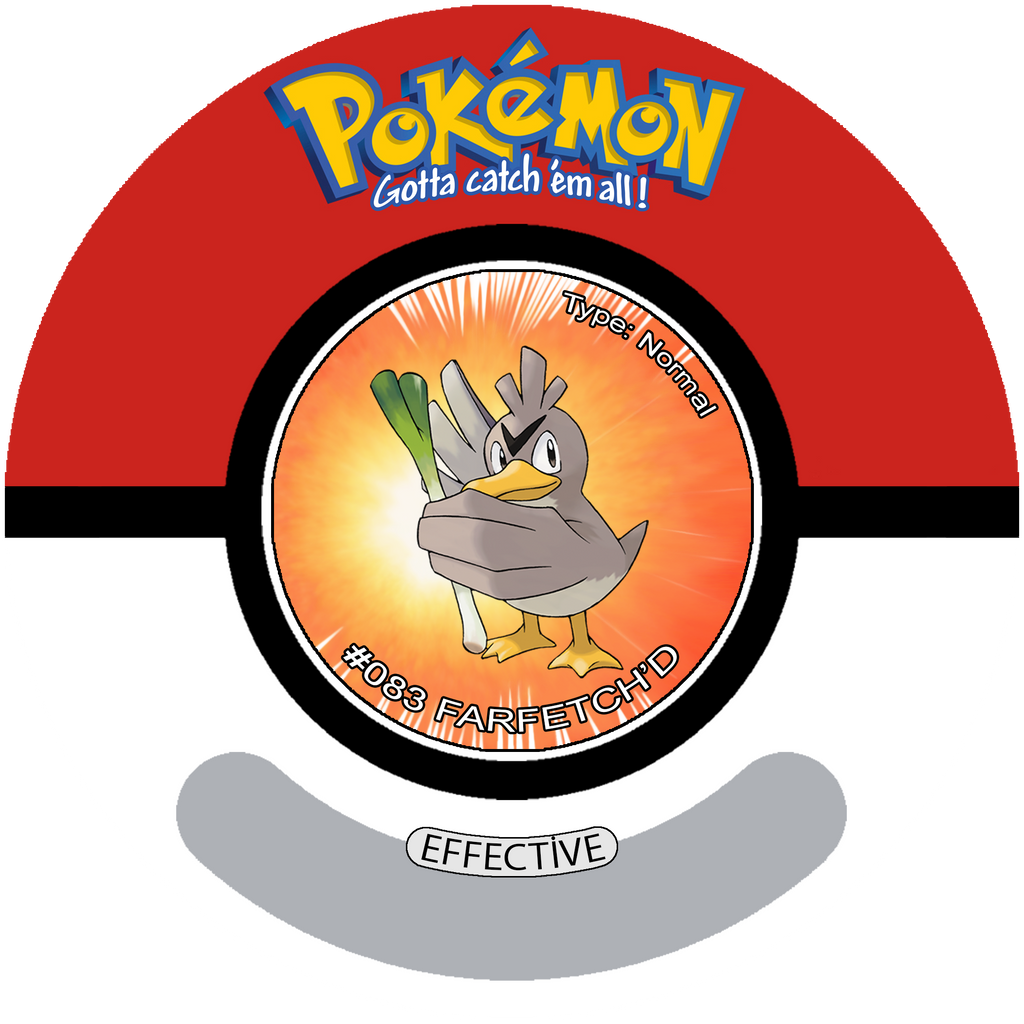 ◓ Pokédex Completa: Farfetch'd (Pokémon) Nº 083