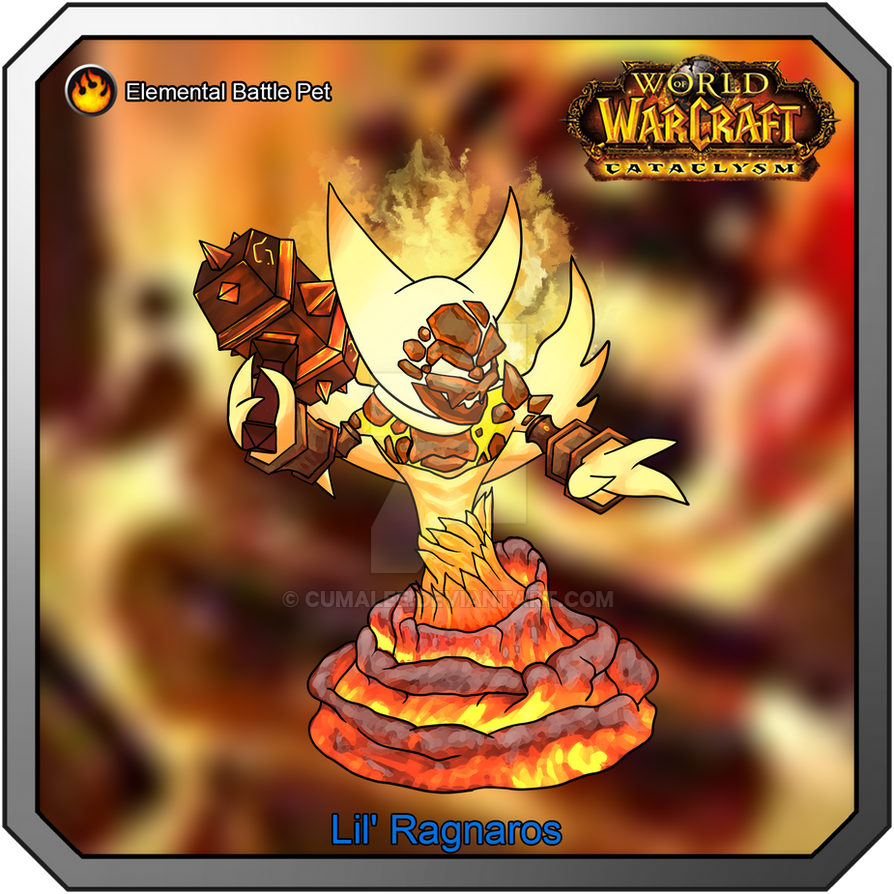 Lil' Ragnaros by cumalee on DeviantArt