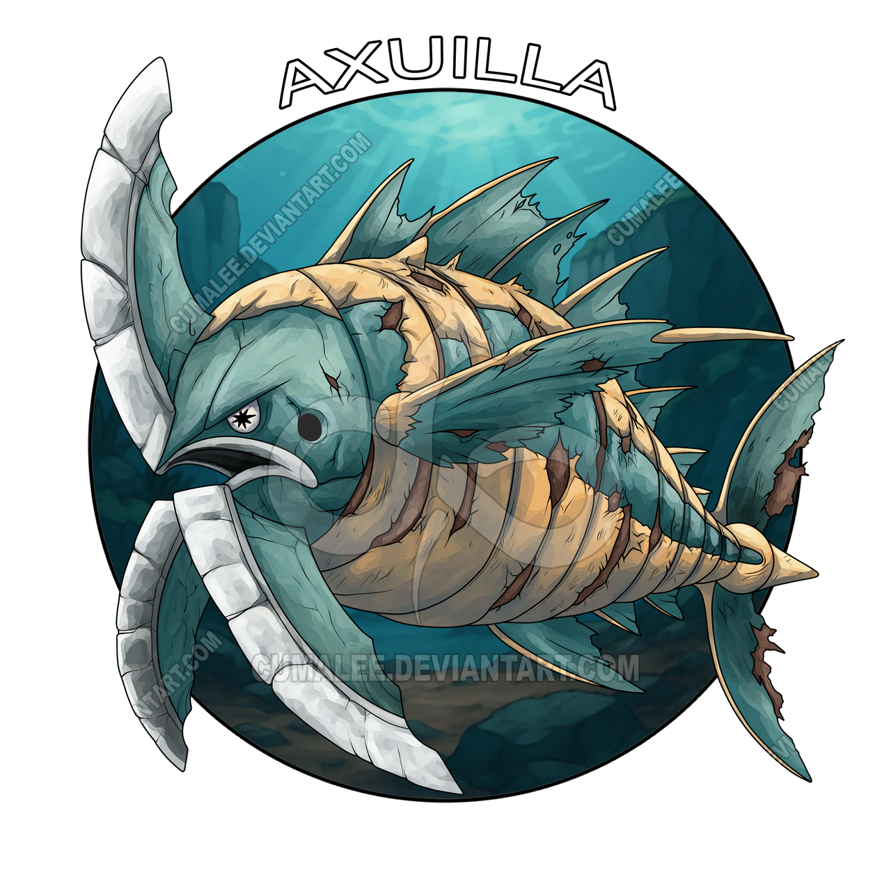 Axadora Fish Axuilla, the Cleaver Fish by cumalee on DeviantArt