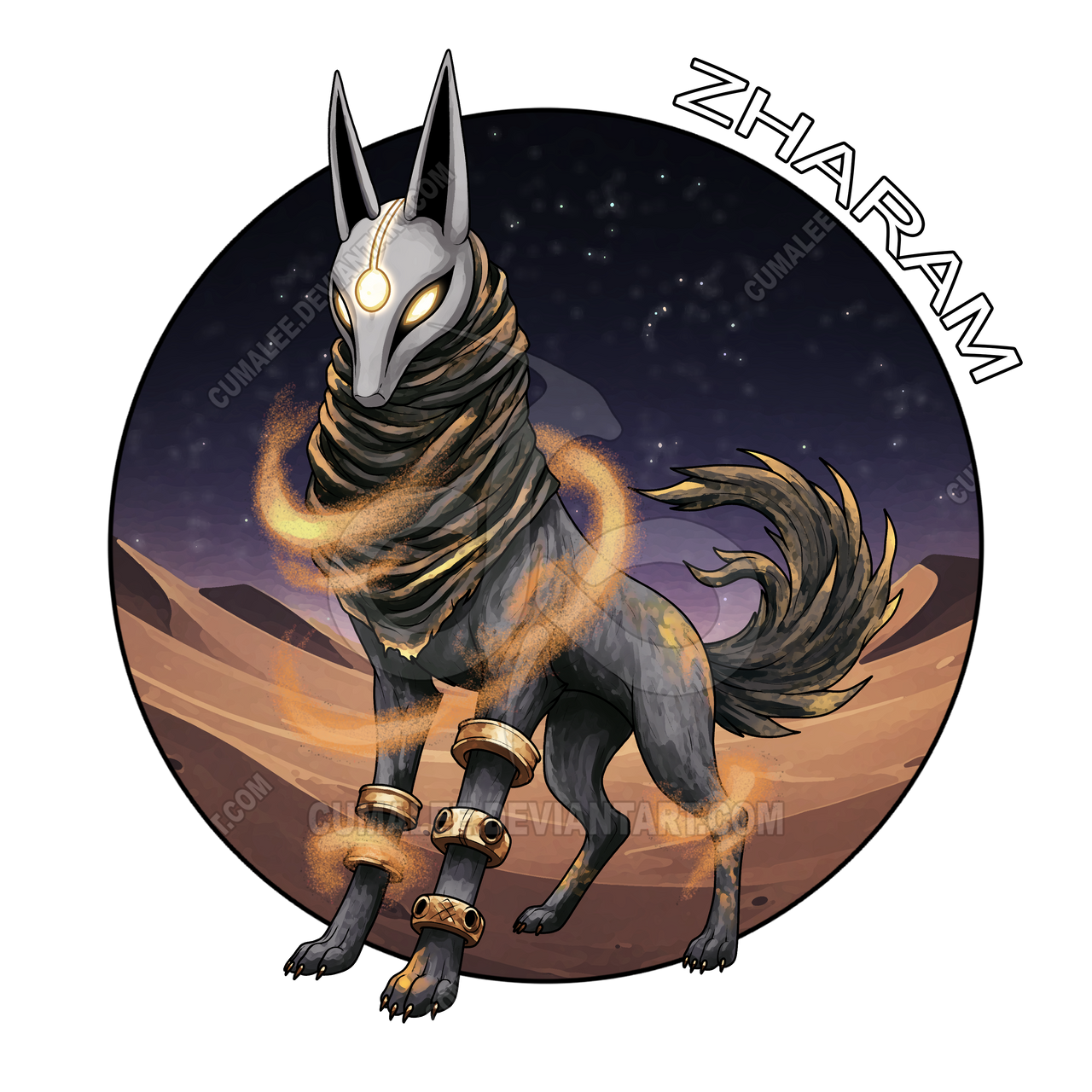 Zharam Zharam (Open for Adoption) - CHECK LORE - by cumalee on DeviantArt