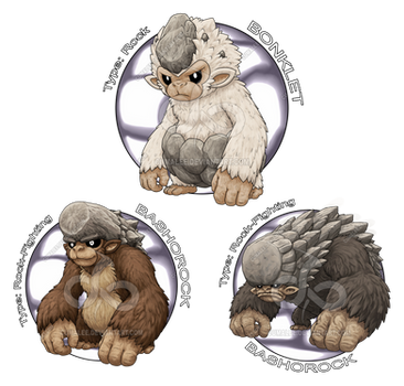 Bonklet and Bashorock - BUNDLE - Open for Adoption