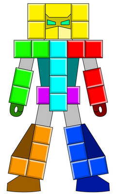 Tetrimino-King (Tetris Mecha)