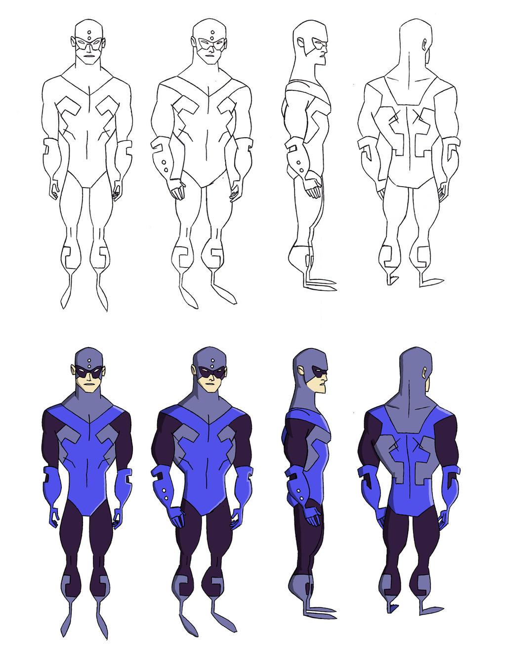 Superhero Backdraft Example Superhero Turnaround by weibart on DeviantArt