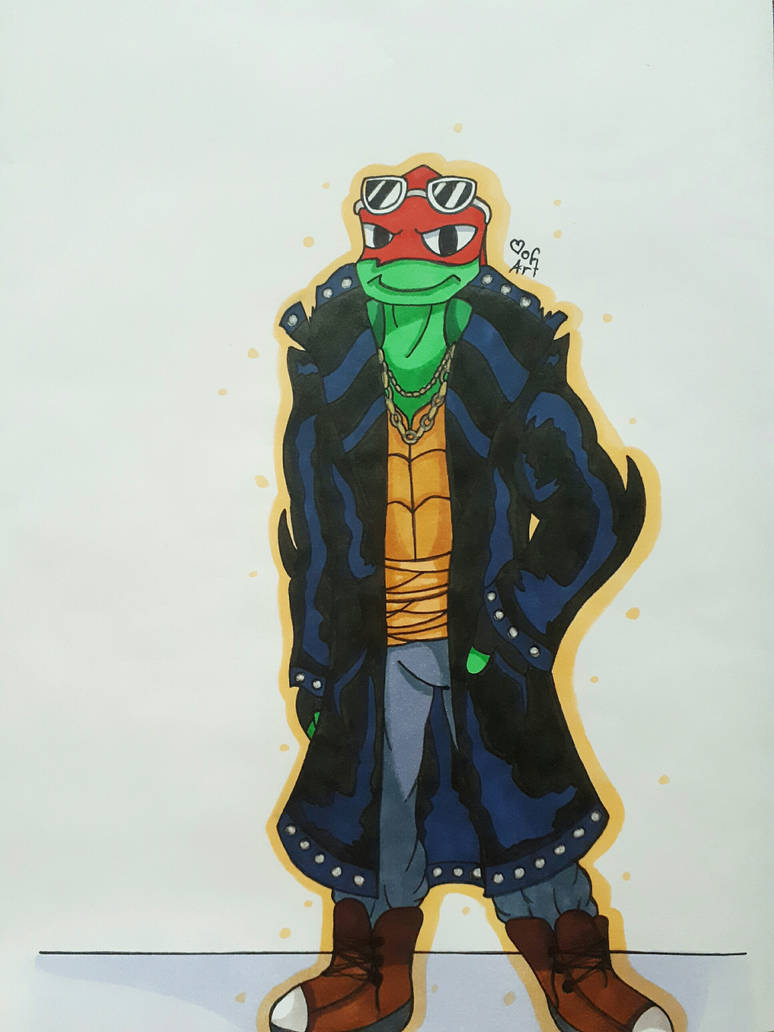 Derpy Raph Rottmnt RotTMNT Fashion - Raph by HeartOfArt7 on DeviantArt