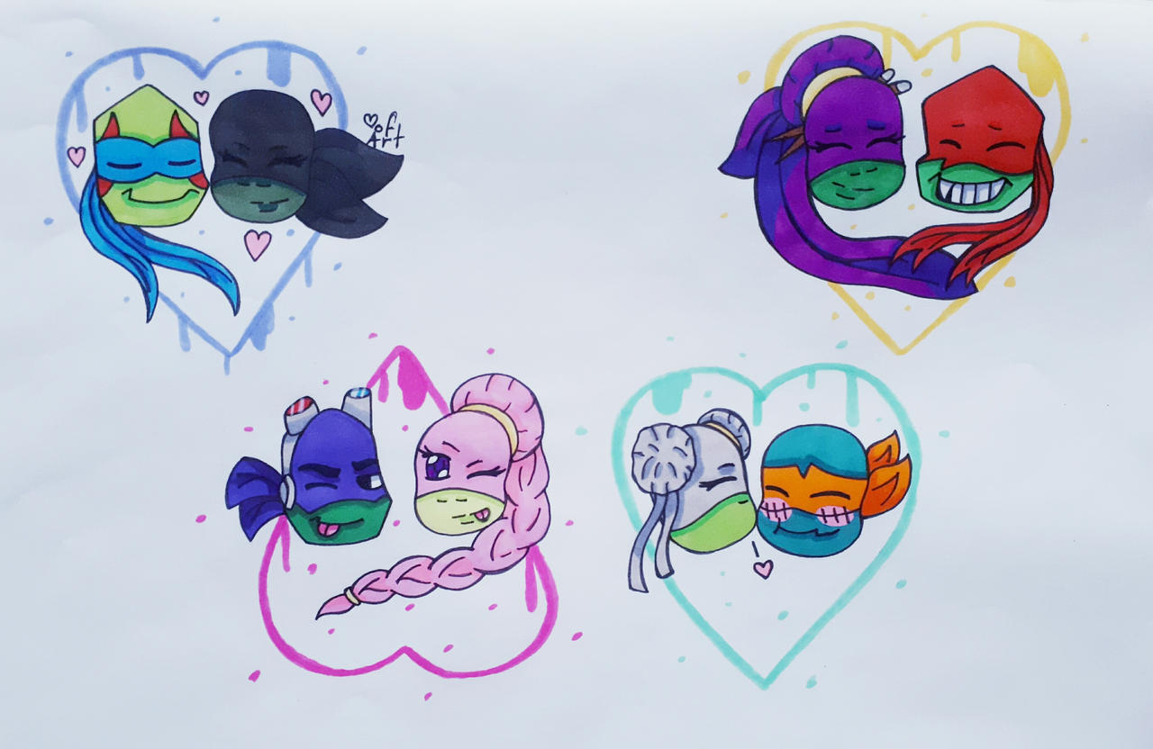 RotTMNT ships by HeartOfArt7 on DeviantArt