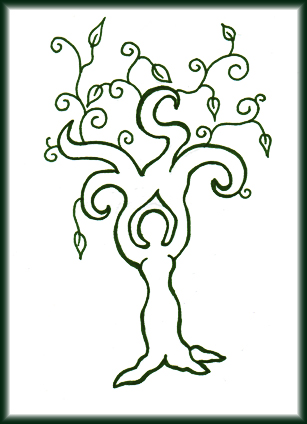 Tree Goddess Tattoo