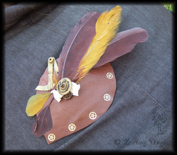 Steampunk fascinator